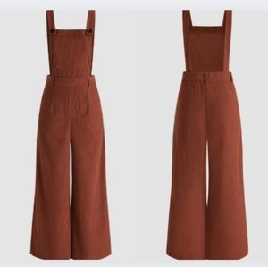 Cider Size. 1X | 16 Corduroy Wide Leg Overalls